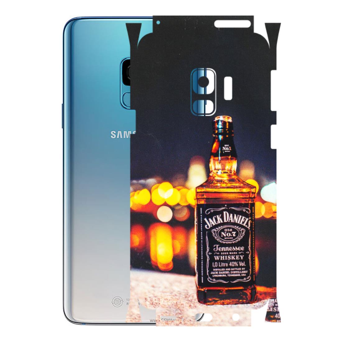 Samsung A/S Series Phone Skins (All Models) - JD Whiskey Bottle - 3D Embossed Finish (L-20) Samsung Galaxy S9