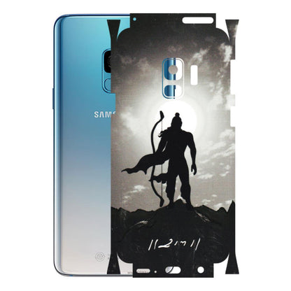 Samsung A/S Series Phone Skins (All Models) - Jai Siya Ram - 3D Embossed Finish (L-200) Samsung Galaxy S9