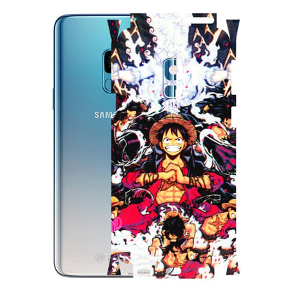 Samsung A/S Series Phone Skins (All Models) - Luffy Anime Character - 3D Embossed Finish (L-203) Samsung Galaxy S9