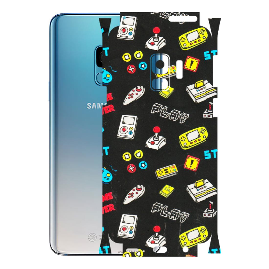 Samsung A/S Series Phone Skins (All Models) - Gaming Doodles - 3D Embossed Finish (L-224) Samsung Galaxy S9