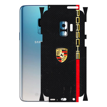 Samsung A/S Series Phone Skins (All Models) - Premium Porsche - 3D Embossed Finish (L-225) Samsung Galaxy S9