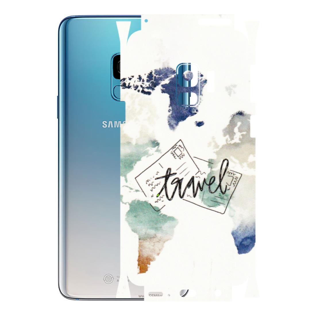 Samsung A/S Series Phone Skins (All Models) - Travel The World - 3D Embossed Finish (L-232) Samsung Galaxy S9