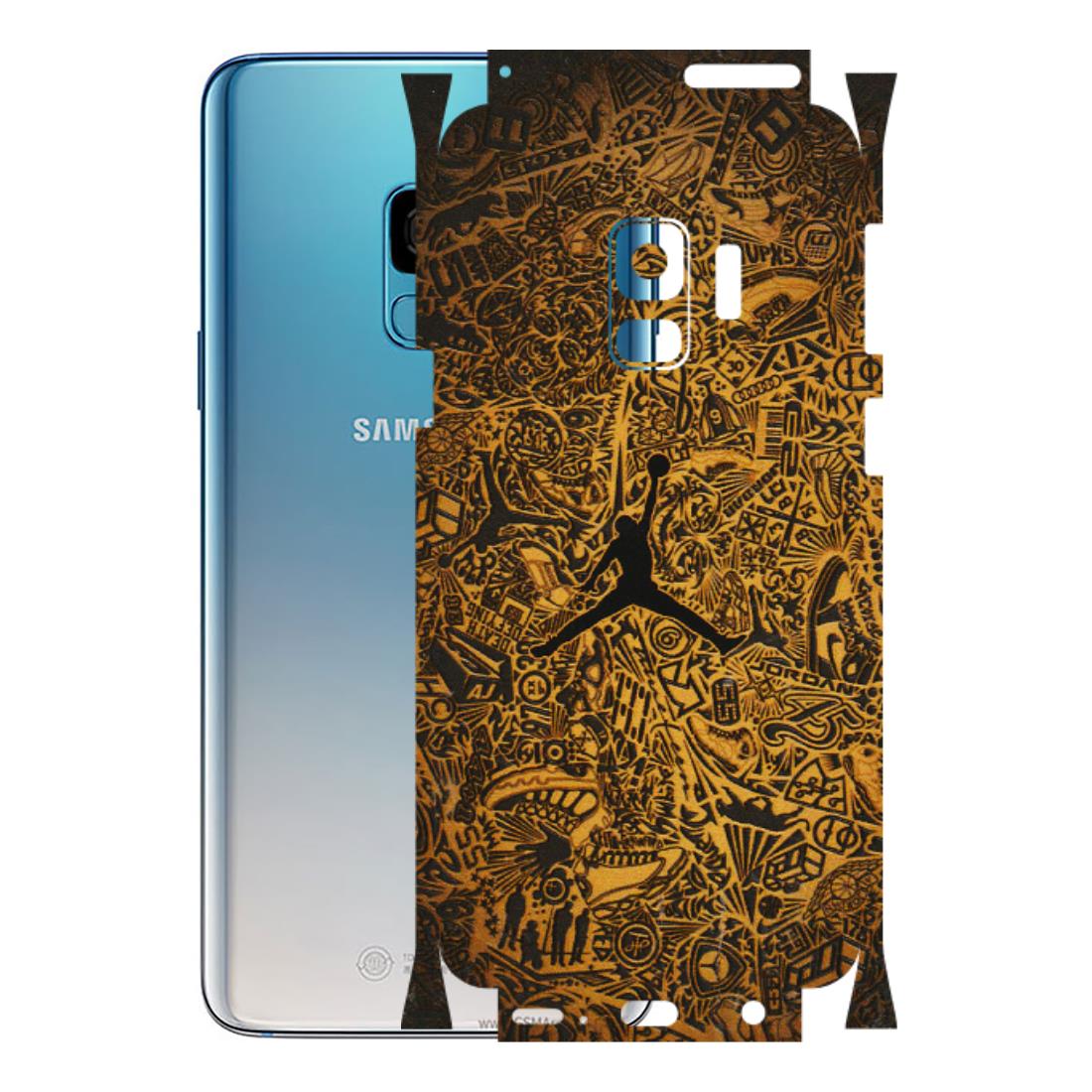Samsung A/S Series Phone Skins (All Models) - Premium Gold Basketball Player - 3D Embossed Finish (L-236) Samsung Galaxy S9