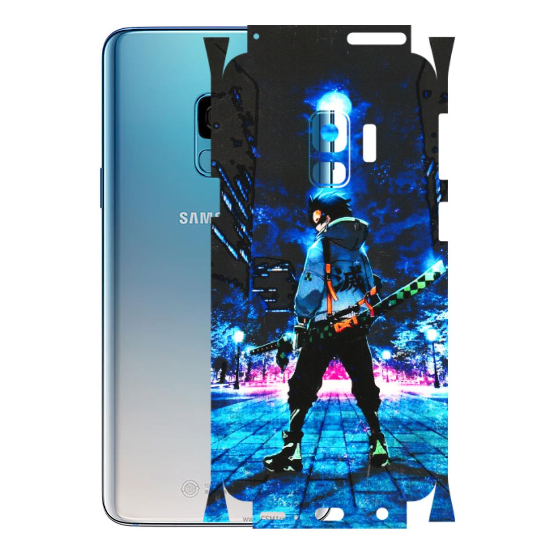 Samsung A/S Series Phone Skins (All Models) - Demon Slayer Sword - 3D Embossed Finish (L-247) Samsung Galaxy S9