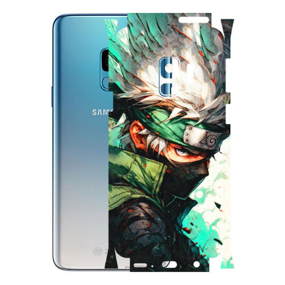 Samsung A/S Series Phone Skins (All Models) - Kakashi Side Profile - 3D Embossed Finish (L-249) Samsung Galaxy S9
