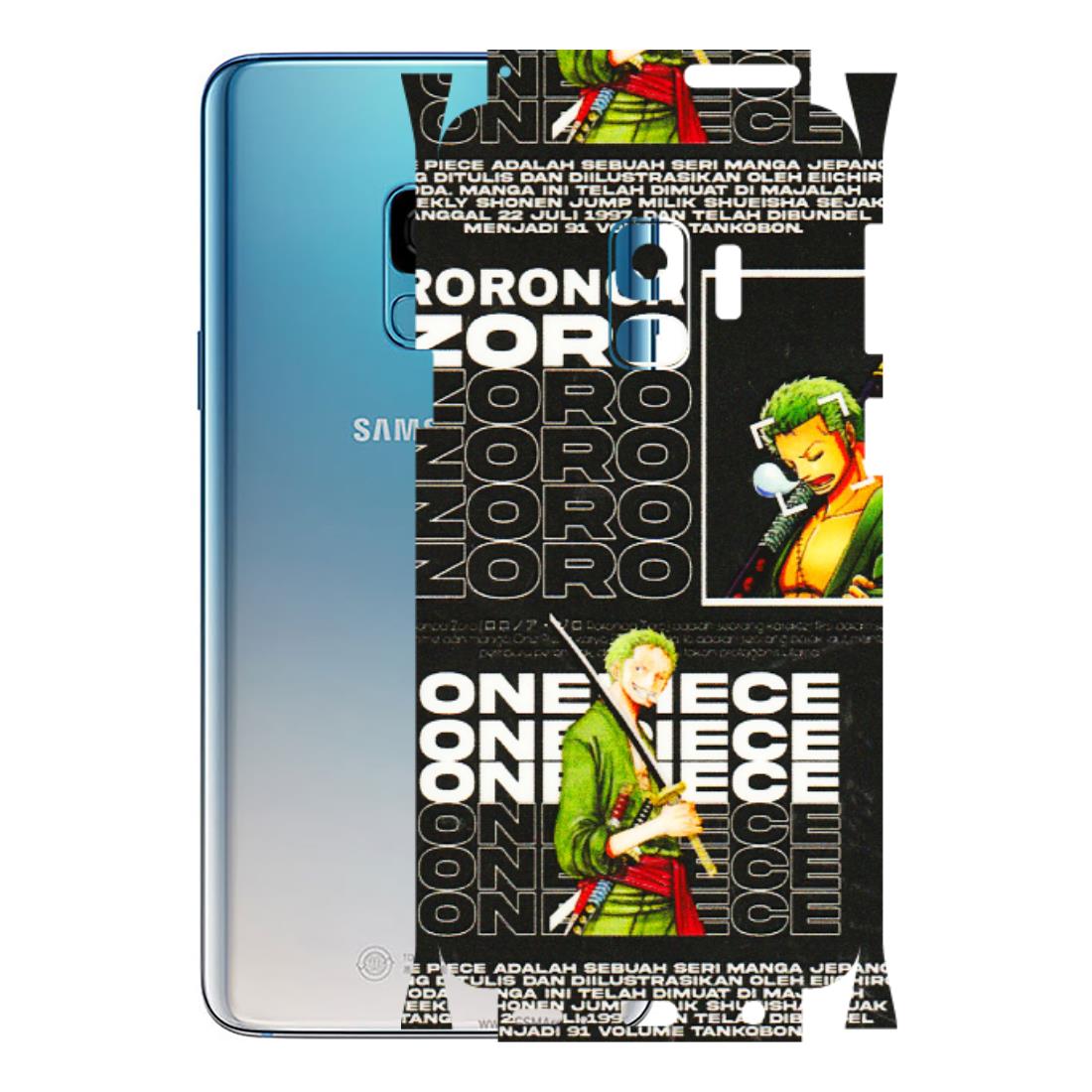 Samsung A/S Series Phone Skins (All Models) - One Piece Zoro - 3D Embossed Finish (L-250) Samsung Galaxy S9