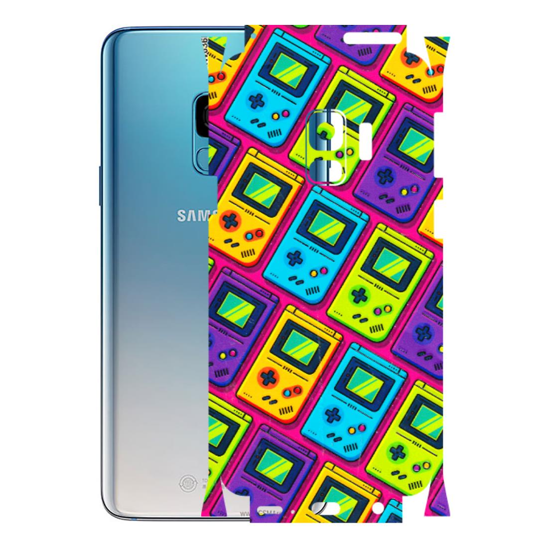 Samsung A/S Series Phone Skins (All Models) - Gameboy Colourful - 3D Embossed Finish (L-266) Samsung Galaxy S9