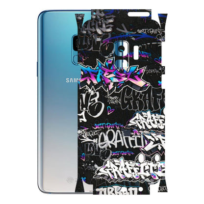 Samsung A/S Series Phone Skins (All Models) - Graffiti Killer - 3D Embossed Finish (L-274) Samsung Galaxy S9