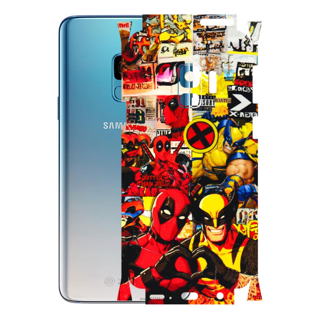 Samsung A/S Series Phone Skins (All Models) - Spidy Wolverine - 3D Embossed Finish (L-310) Samsung Galaxy S9