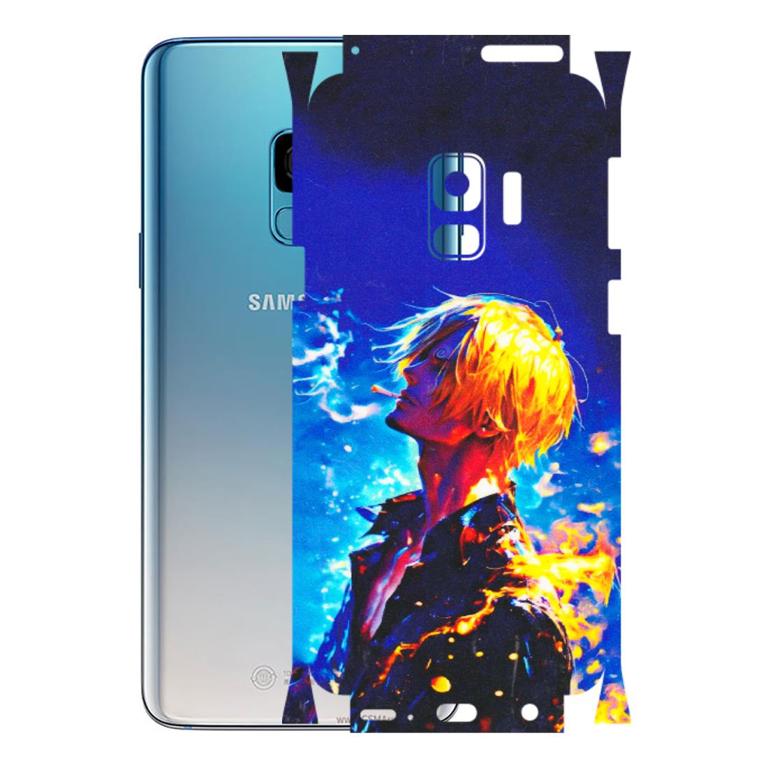 Samsung A/S Series Phone Skins (All Models) - Sanji Vinsmoke One Piece - 3D Embossed Finish (L-319) Samsung Galaxy S9