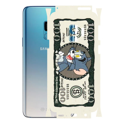 Samsung A/S Series Phone Skins (All Models) - Tom Hundred Dollar - 3D Embossed Finish (L-324) Samsung Galaxy S9