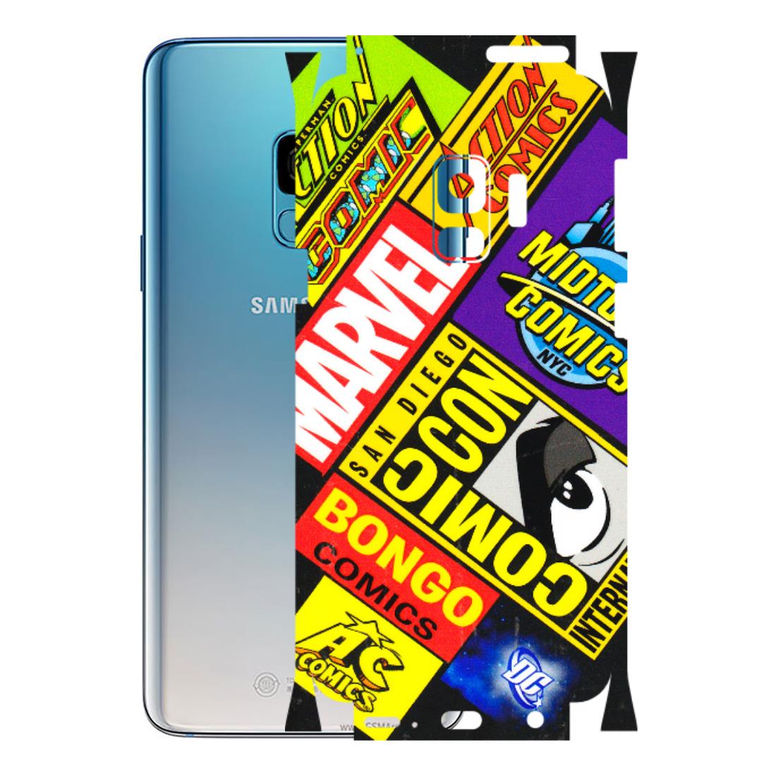 Samsung A/S Series Phone Skins (All Models) - Bongo Comic Con - 3D Embossed Finish (L-325) Samsung Galaxy S9