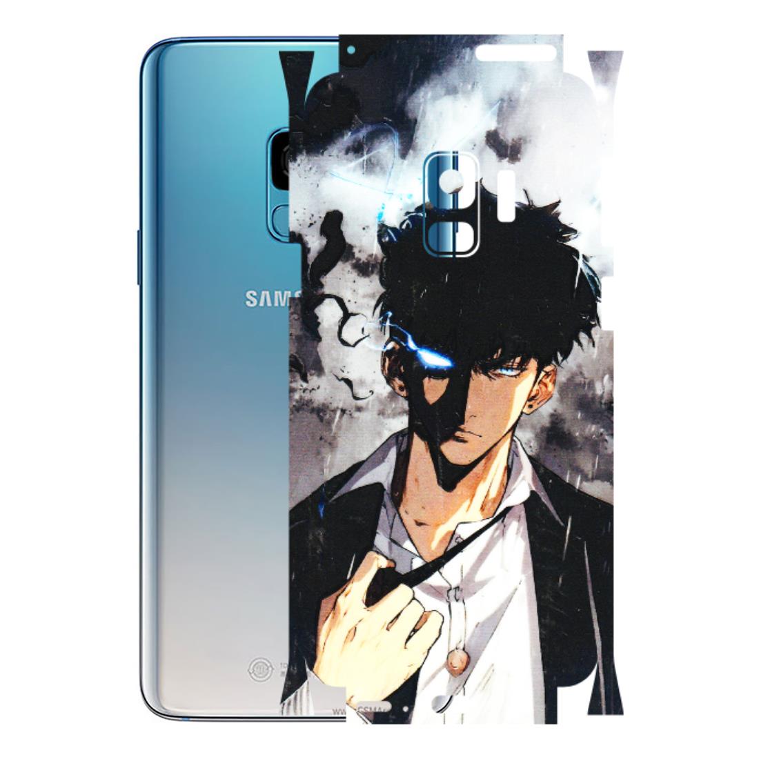 Samsung A/S Series Phone Skins (All Models) - Sung Jinwoo Manhwa Anime - 3D Embossed Finish (L-328) Samsung Galaxy S9