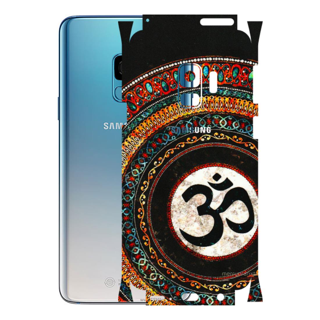Samsung A/S Series Phone Skins (All Models) - Aum Chant Abstract - 3D Embossed Finish (L-42) Samsung Galaxy S9