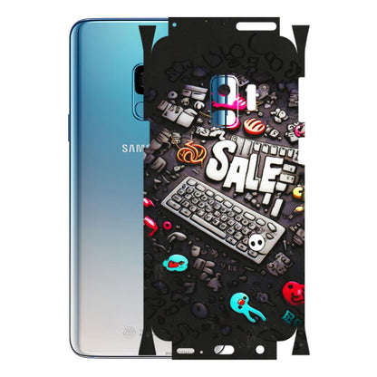 Samsung A/S Series Phone Skins (All Models) - Gadgets Sale - 3D Embossed Finish (L-50) Samsung Galaxy S9