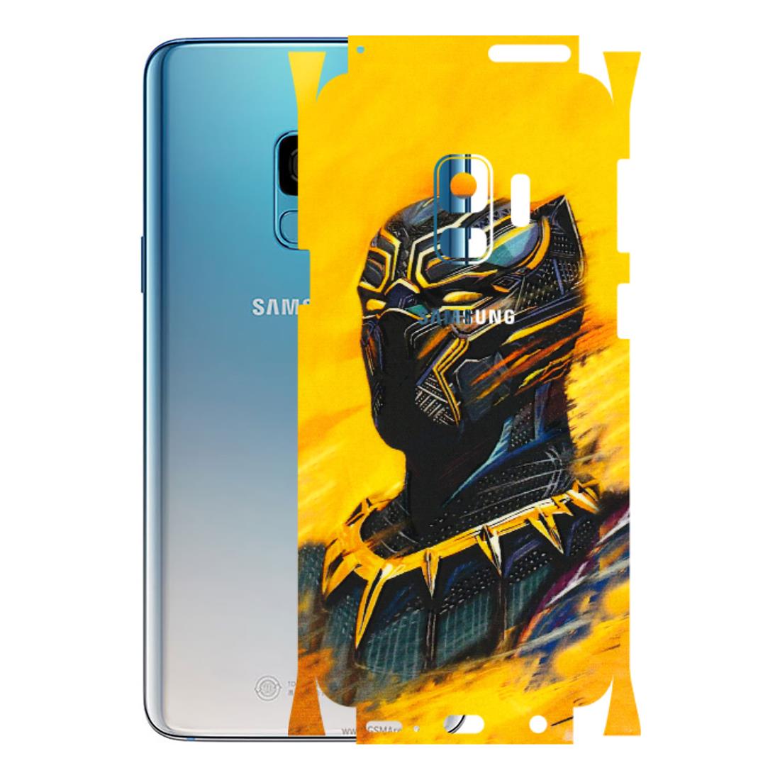 Samsung A/S Series Phone Skins (All Models) - Yellow Panther - 3D Embossed Finish (L-54) Samsung Galaxy S9