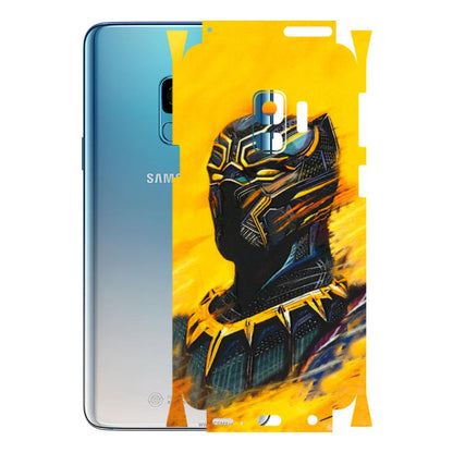 Samsung A/S Series Phone Skins (All Models) - Yellow Panther - 3D Embossed Finish (L-54) Samsung Galaxy S9