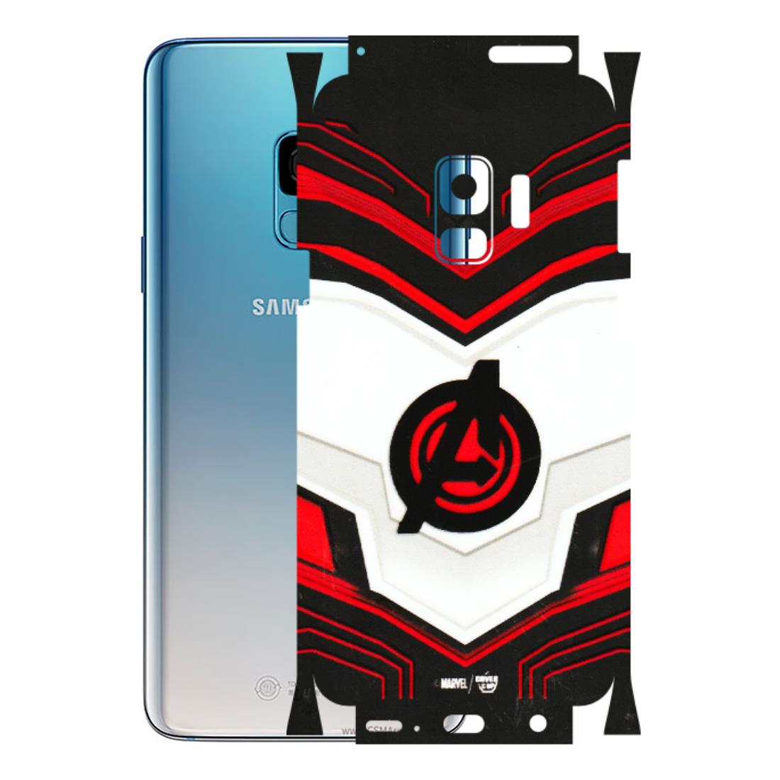 Samsung A/S Series Phone Skins (All Models) - Avengers Logo - 3D Embossed Finish (L-55) Samsung Galaxy S9