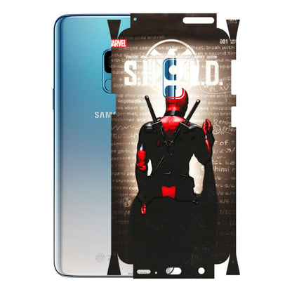Samsung A/S Series Phone Skins (All Models) - Deadpool - 3D Embossed Finish (L-56) Samsung Galaxy S9