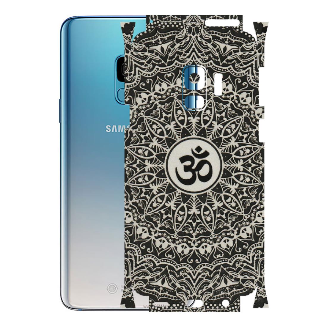 Samsung A/S Series Phone Skins (All Models) - Aum Elegant Mandala - 3D Embossed Finish (L-62) Samsung Galaxy S9