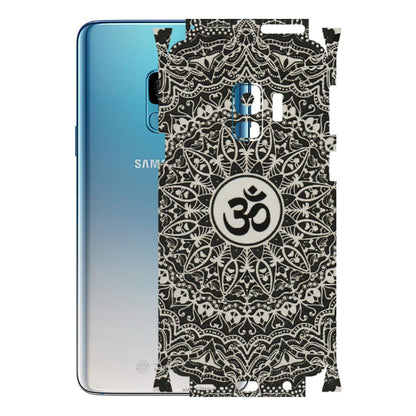 Samsung A/S Series Phone Skins (All Models) - Aum Elegant Mandala - 3D Embossed Finish (L-62) Samsung Galaxy S9