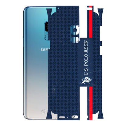 Samsung A/S Series Phone Skins (All Models) - US POLO Designer Brand - 3D Embossed Finish (L-65) Samsung Galaxy S9