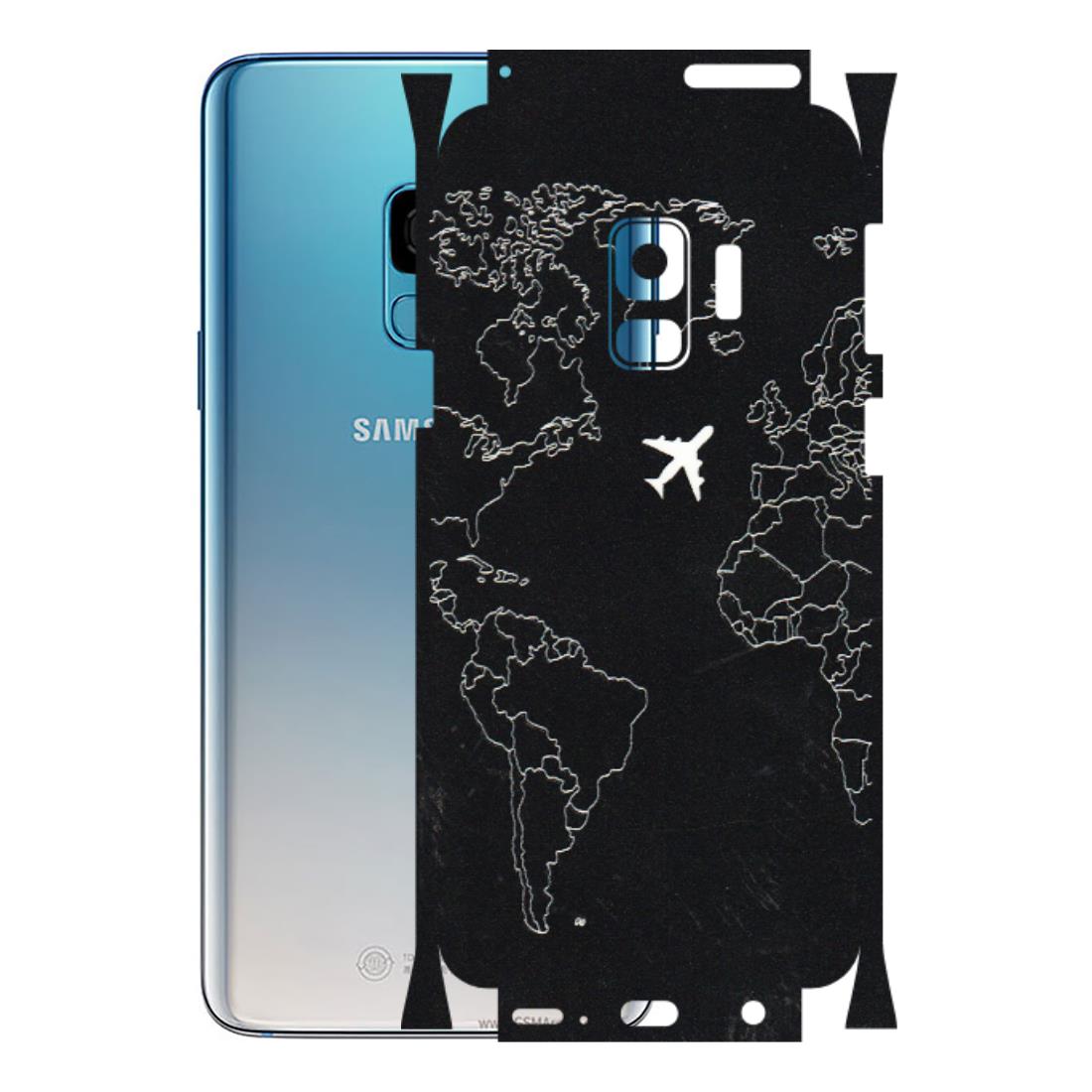Samsung A/S Series Phone Skins (All Models) - Never Ending Travel - 3D Embossed Finish (L-79) Samsung Galaxy S9