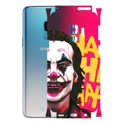 Samsung A/S Series Phone Skins (All Models) - Joker Evil Laugh - 3D Embossed Finish (L-97) Samsung Galaxy S9