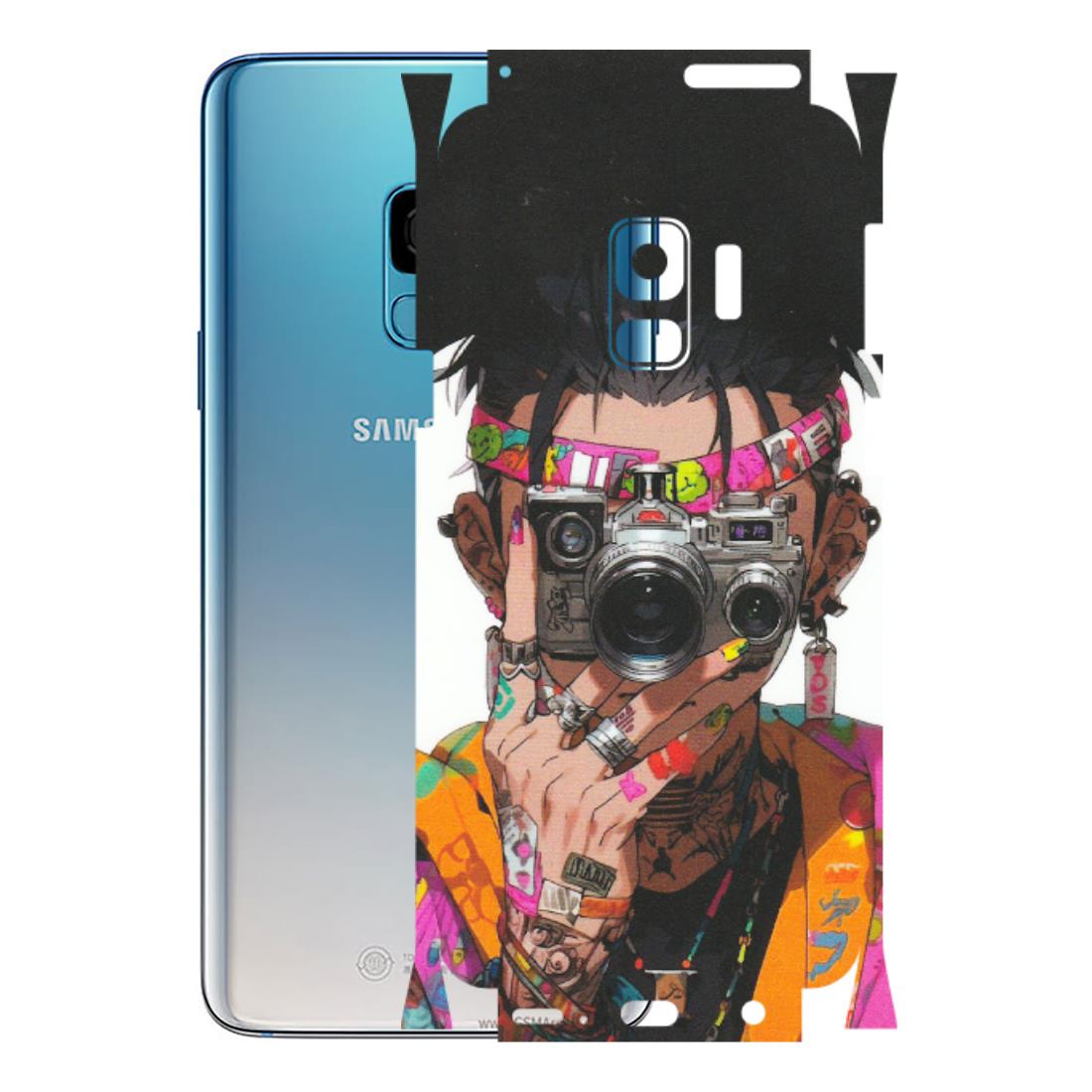 Samsung A/S Series Phone Skins (All Models) - Camera Lover Girl - Matte Finish (M-09) Samsung Galaxy S9