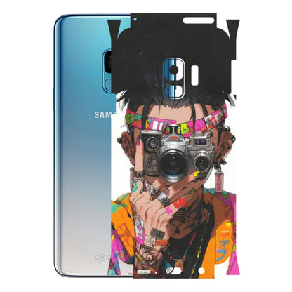 Samsung A/S Series Phone Skins (All Models) - Camera Lover Girl - Matte Finish (M-09) Samsung Galaxy S9