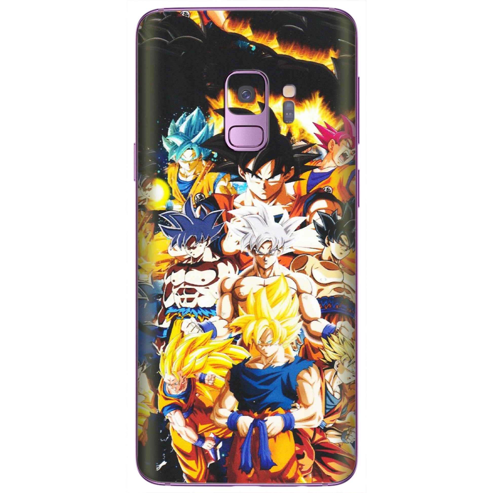 Samsung A/S Series Phone Skins (All Models) - Ultimate Dragon Ball Z - Matte Finish (M-100) Samsung Galaxy S9