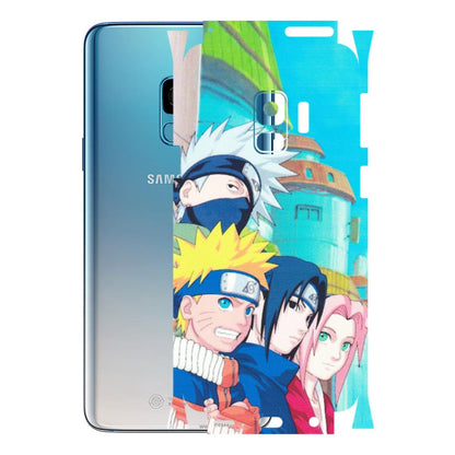 Samsung A/S Series Phone Skins (All Models) - Team Minato And Kakashi - Matte Finish (M-101) Samsung Galaxy S9