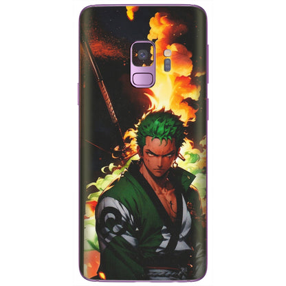 Samsung A/S Series Phone Skins (All Models) - Roronoa Zoro - Matte Finish (M-102) Samsung Galaxy S9