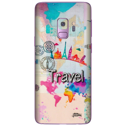 Samsung A/S Series Phone Skins (All Models) - Travel The Wonders - Matte Finish (M-108) Samsung Galaxy S9