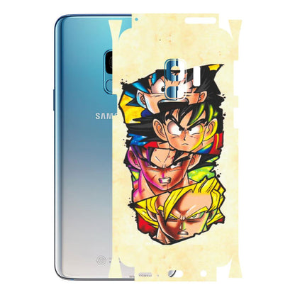 Samsung A/S Series Phone Skins (All Models) - Angry Multi Anime - Matte Finish (M-113) Samsung Galaxy S9