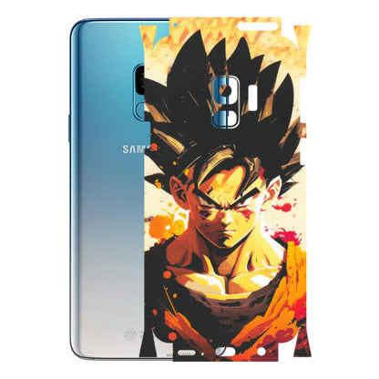 Samsung A/S Series Phone Skins (All Models) - Angry Goku - Matte Finish (M-12) Samsung Galaxy S9