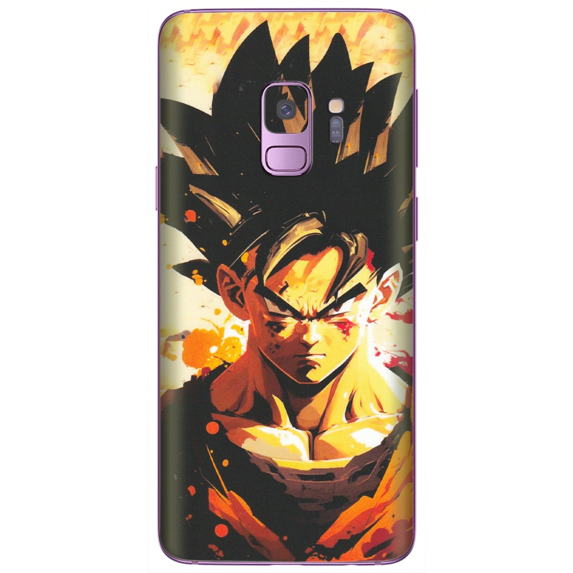 Samsung A/S Series Phone Skins (All Models) - Angry Goku - Matte Finish (M-12) Samsung Galaxy S9