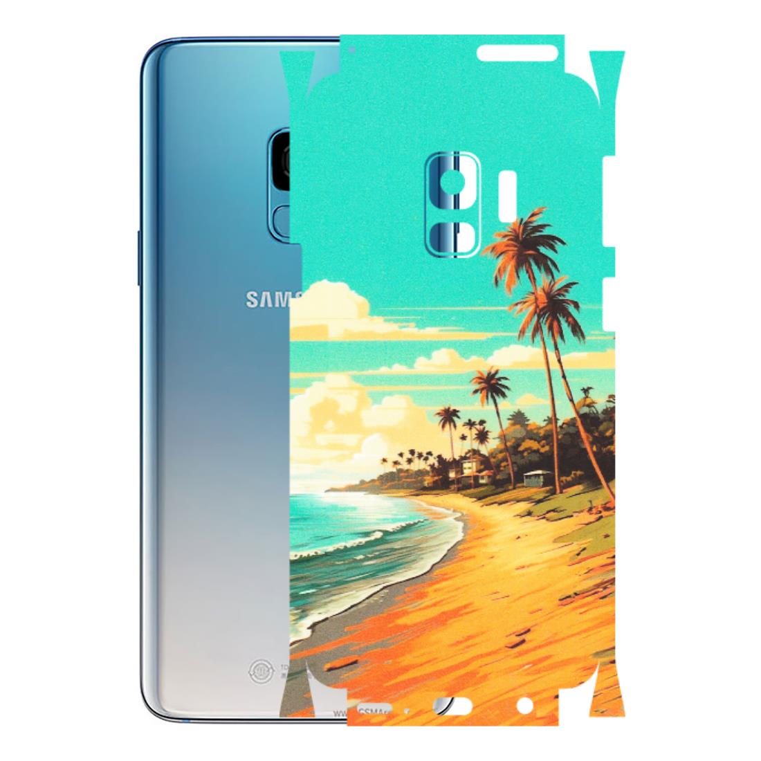 Samsung A/S Series Phone Skins (All Models) - Miami Beach - Matte Finish (M-136) Samsung Galaxy S9