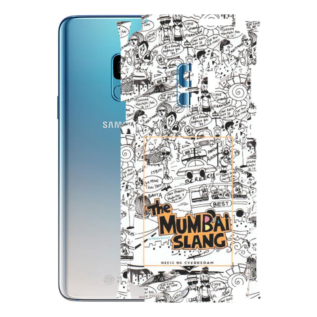 Samsung A/S Series Phone Skins (All Models) - The Mumbai Slang - Matte Finish (M-142) Samsung Galaxy S9