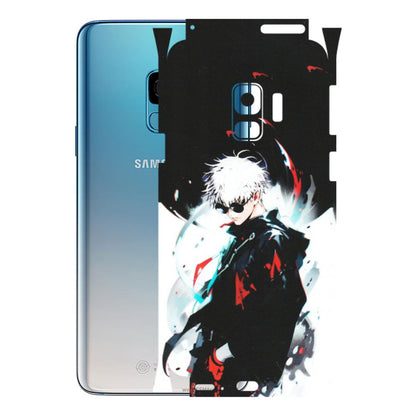 Samsung A/S Series Phone Skins (All Models) - Gojo Powerful Charater Kaisen Anime - Matte Finish (M-144) Samsung Galaxy S9