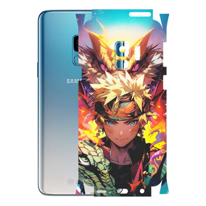 Samsung A/S Series Phone Skins (All Models) - Angry Naruto Anime - Matte Finish (M-148) Samsung Galaxy S9