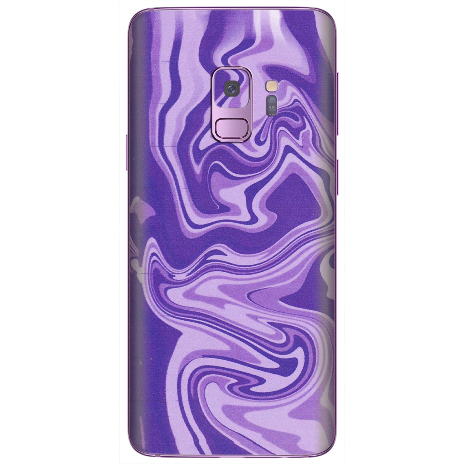 Samsung A/S Series Phone Skins (All Models) - Hazy Purple Nights - Matte Finish (M-14) Samsung Galaxy S9