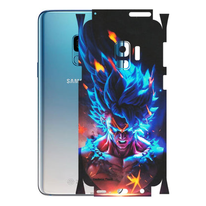 Samsung A/S Series Phone Skins (All Models) - Angry Goku Dragon Ball Anime - Matte Finish (M-150) Samsung Galaxy S9