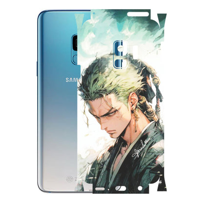 Samsung A/S Series Phone Skins (All Models) - Pirate Hunter One Piece Anime - Matte Finish (M-157) Samsung Galaxy S9