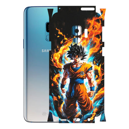 Samsung A/S Series Phone Skins (All Models) - Goku Transformation Anime - Matte Finish (M-159) Samsung Galaxy S9