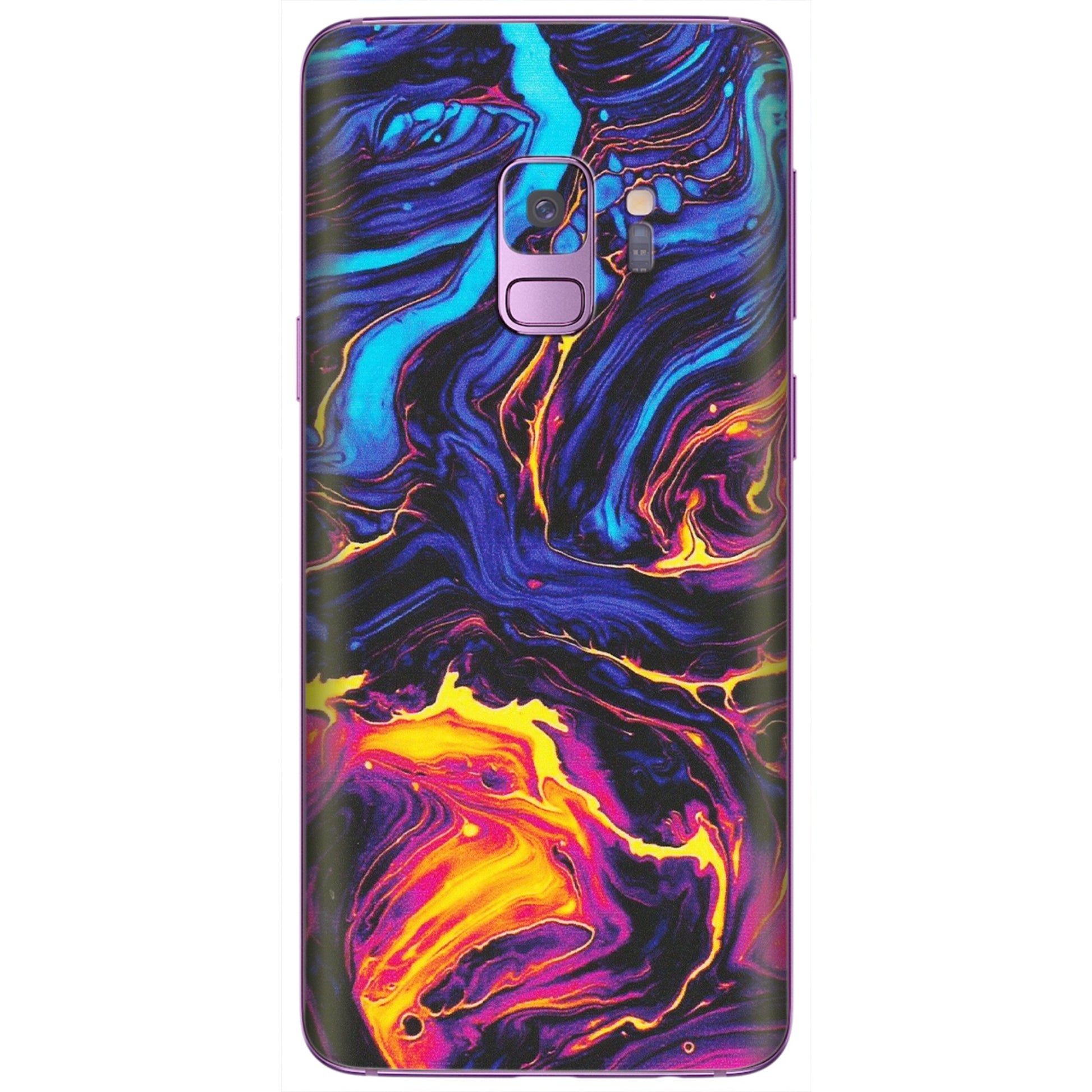 Samsung A/S Series Phone Skins (All Models) - Abstract Paint Classy - Matte Finish (M-15) Samsung Galaxy S9