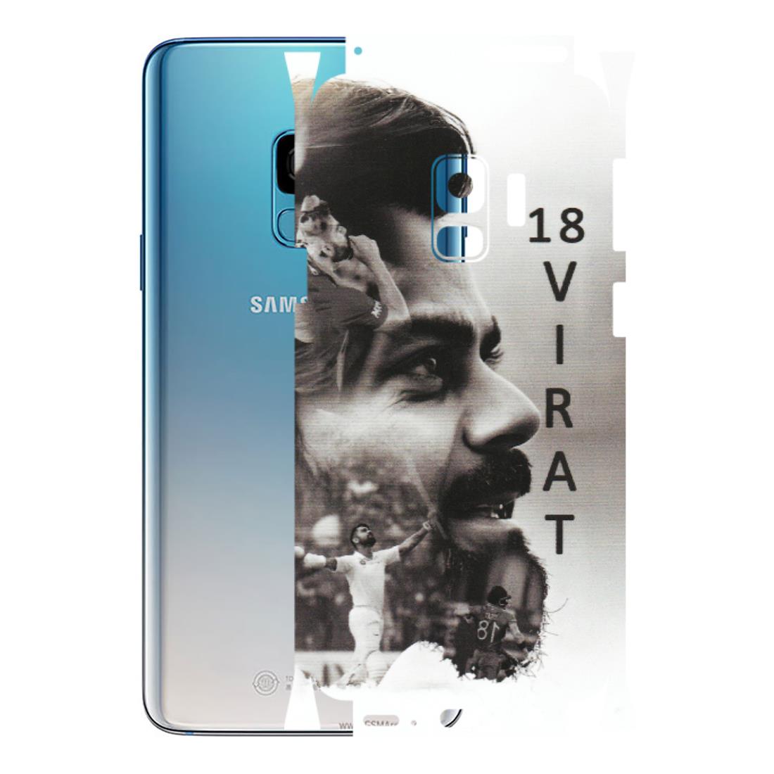 Samsung A/S Series Phone Skins (All Models) - Virat Kohli Cricketer - Matte Finish (M-163) Samsung Galaxy S9