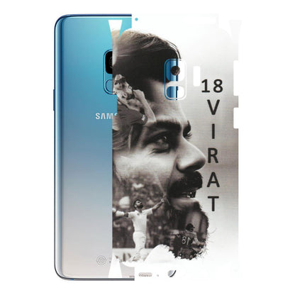 Samsung A/S Series Phone Skins (All Models) - Virat Kohli Cricketer - Matte Finish (M-163) Samsung Galaxy S9