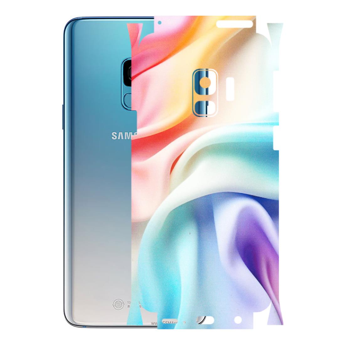 Samsung A/S Series Phone Skins (All Models) - Colourful Silk Cloth - Matte Finish (M-165) Samsung Galaxy S9