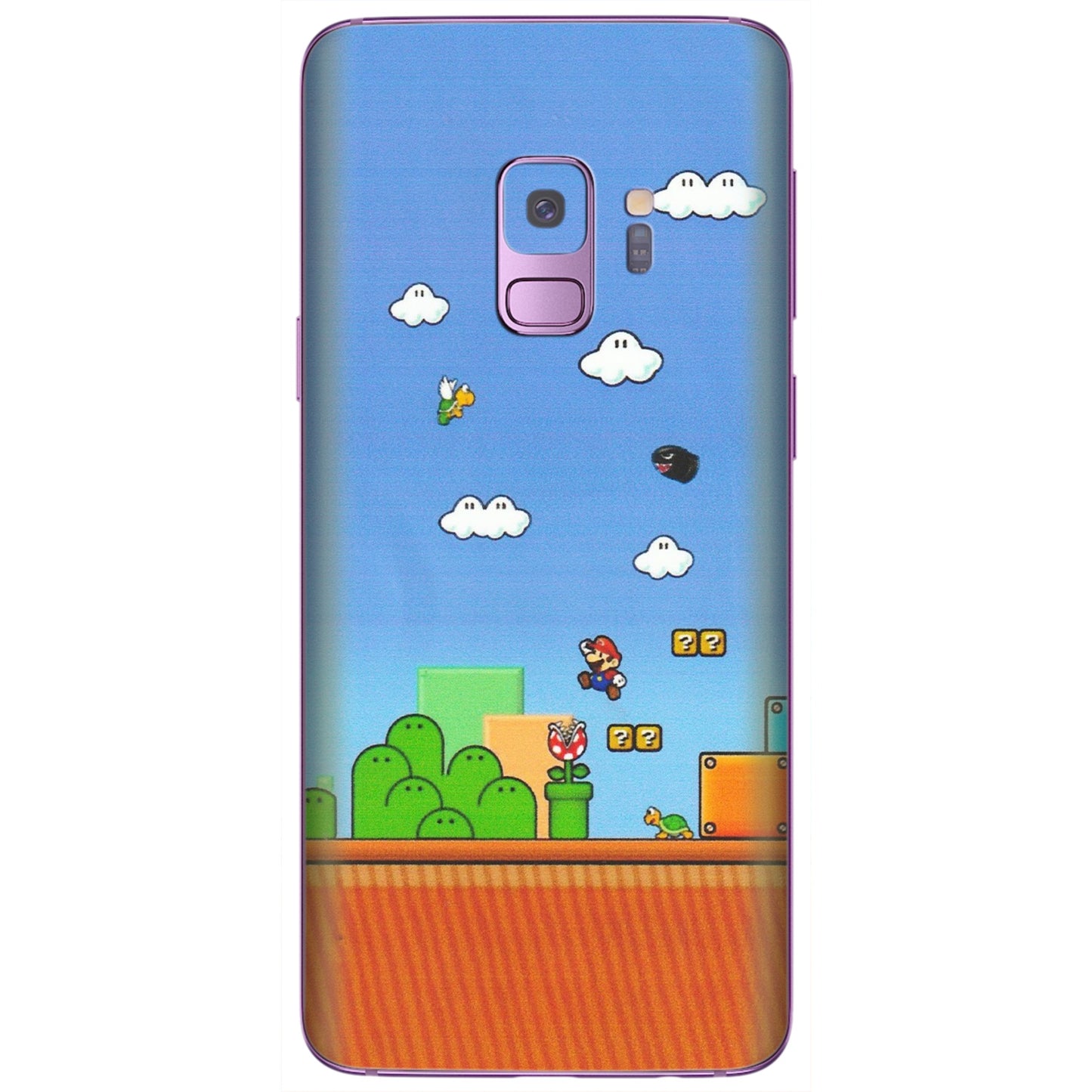 Samsung A/S Series Phone Skins (All Models) - Mario Game Scene - Matte Finish (M-24) Samsung Galaxy S9